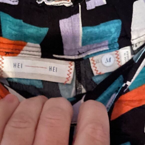 Hei Hei Ginza geometric pattern pants - Picture 6 of 9